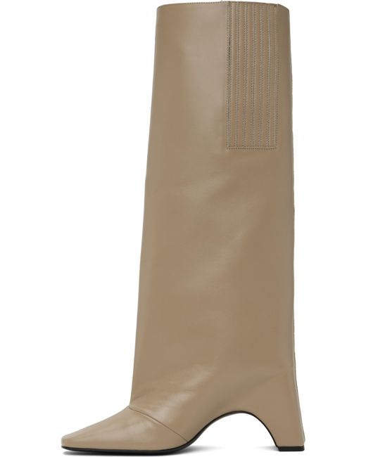 Coperni Natural Bridge Tall Boots