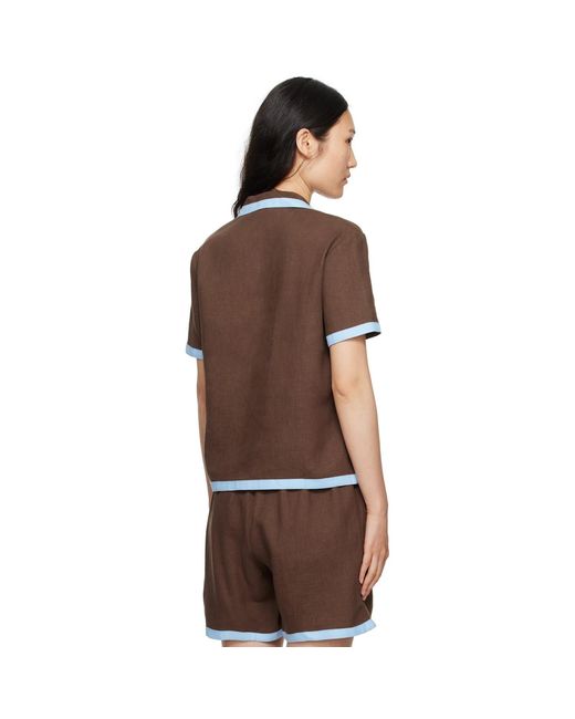 Sleeper Brown Garrick Shirt
