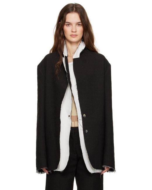 The Row Black Lysandre Blazer