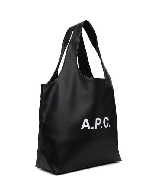 A.P.C. Black Ninon Tote for men