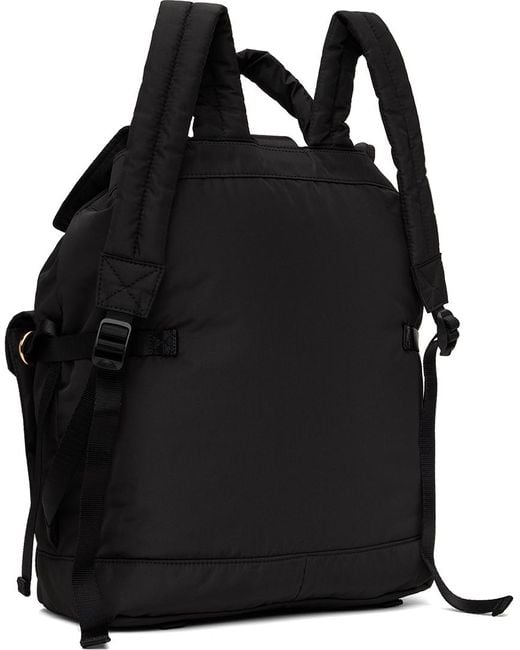 Ganni Black Tech Backpack