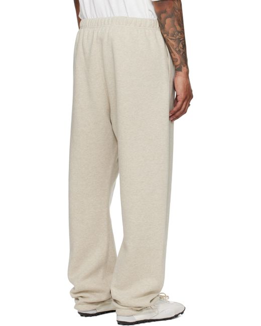 Fear Of God Natural Relaxed Fleece Sweatpants for men