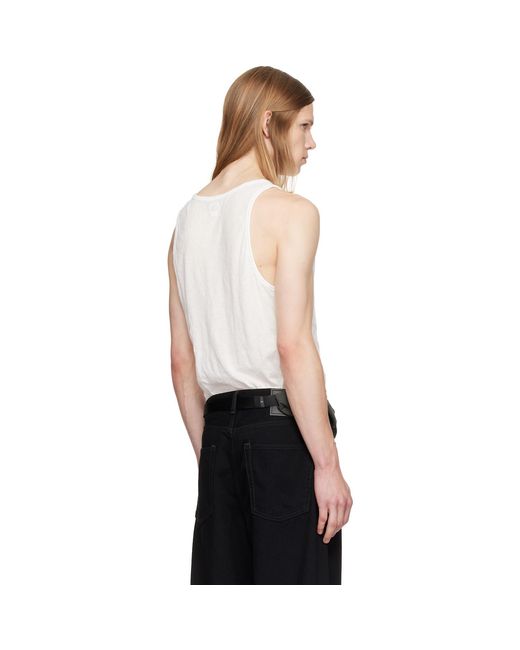 Post Archive Faction PAF White Khaki On Edition Run Belt for men
