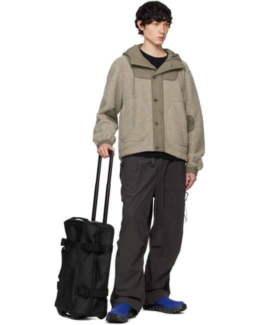 メンズ Rains ブラック Texel キャビンバッグ Black