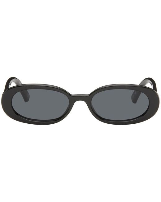 Le Specs Black Outta Love Sunglasses