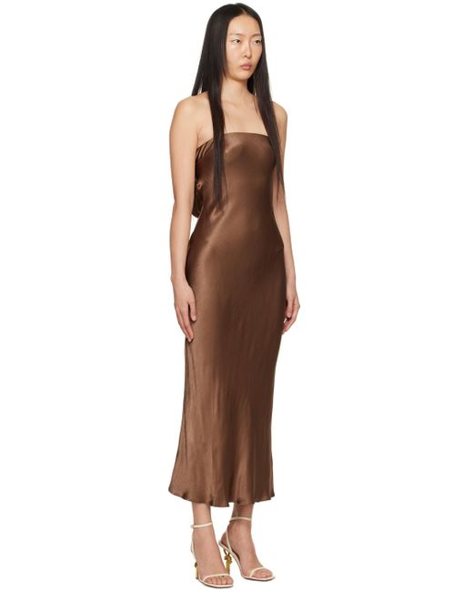 Bec & Bridge Black Moon Dance Maxi Dress