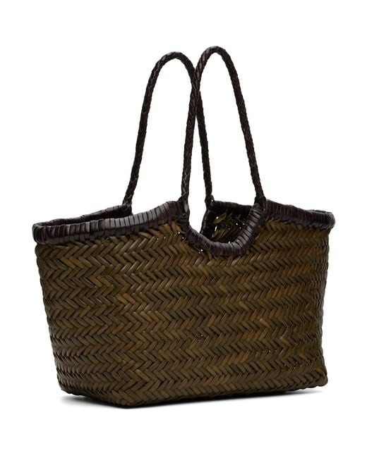 Dragon Diffusion Brown Khaki & Nantucket Small Bag