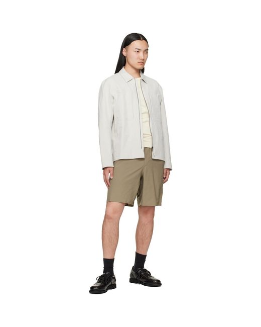 Veilance White Off- Mionn Softshell Overshirt for men