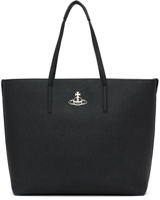 Vivienne Westwood Black Polly Tote