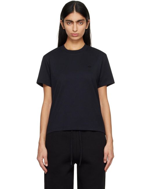 AMI T-shirt In Black Cotton