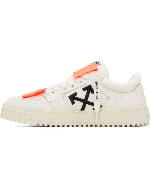 Off-White c/o Virgil Abloh Black Low Top 3.0 Off Court Sneakers for men