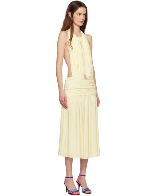 Mirror Palais Black Off- 'La Piscine' Lady Length Midi Dress