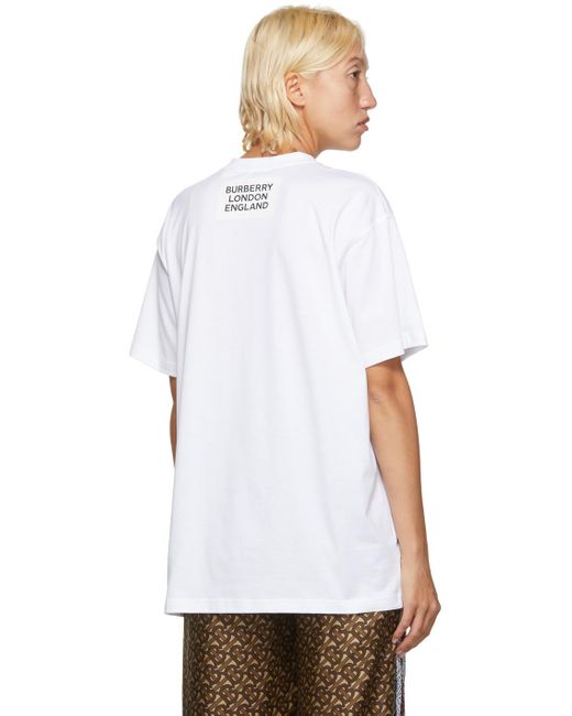 burberry t shirt lyst