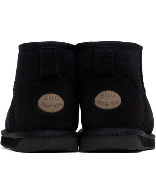 EMU Black Stinger Micro Boots