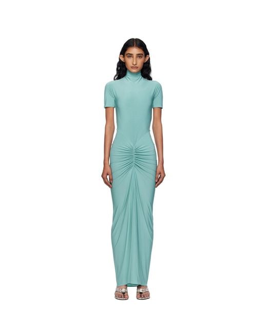 Alaïa Black Soft Jersey Maxi Dress