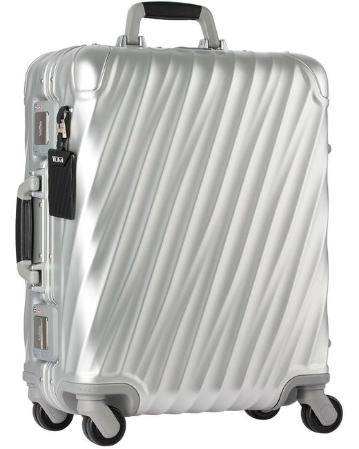 Valise de cabine argentée - 19 degree aluminium Tumi pour homme en coloris Metallic