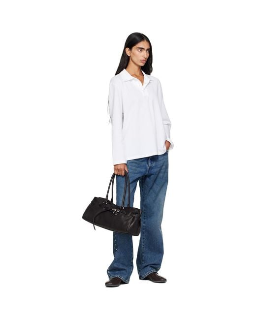 MARGE SHERWOOD Black Soft Grandma Shoulder Bag