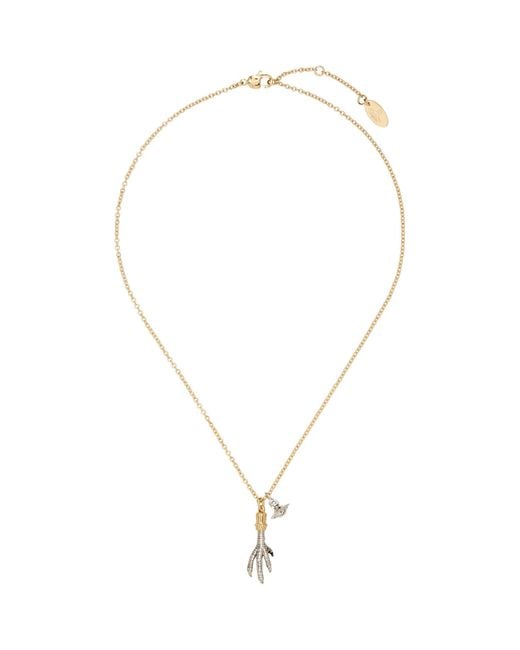 Vivienne Westwood Metallic Joselita Pendant Necklace