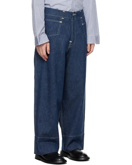 Junya Watanabe Blue Levi'Edition Selvedge Jeans for men