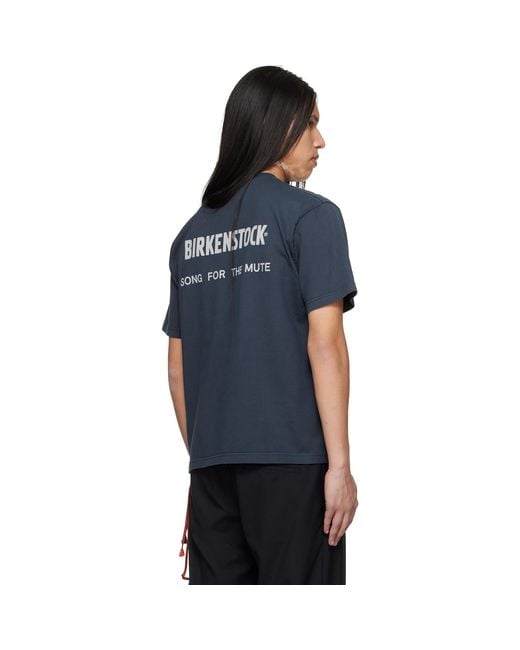 Song For The Mute Blue Birkenstock Edition 'The Collector' Classic T-Shirt for men