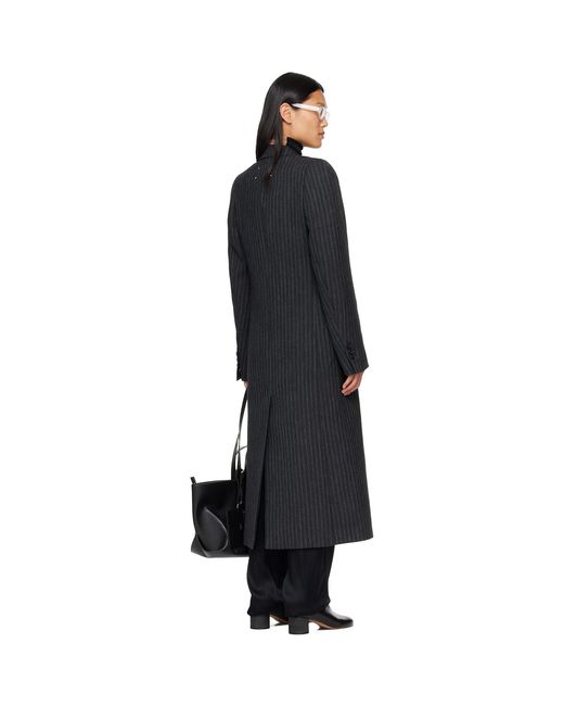 Maison Margiela Black Double Breasted Coat
