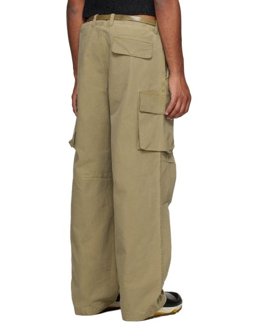 Our Legacy Natural Beige Mount Cargo Pants for men