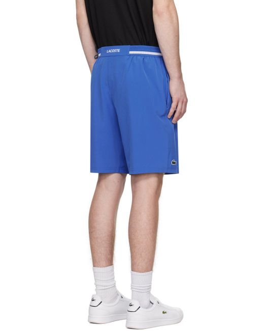 Lacoste Blue Novak Djokovic Edition Shorts for men