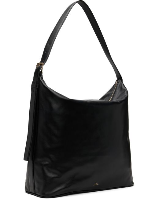 A.P.C. Black Vera Maxi Bag