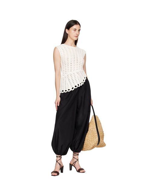 Loulou de Saison Black Almaya Cocoon Trousers