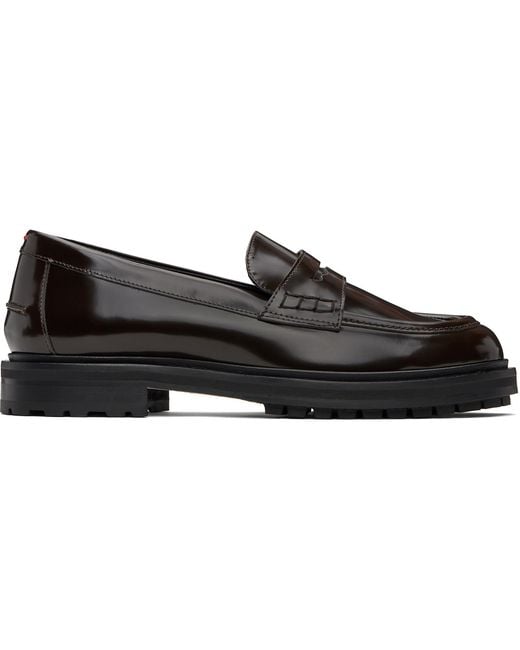 Aeyde Black Leon Loafers