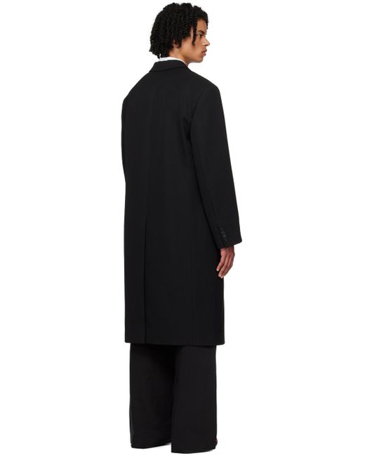 The Row Black Anders Coat for men