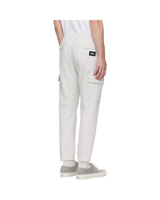 Aape By A Bathing Ape Multicolor 'Aapenow' Moonface Cargo Sweatpants for men