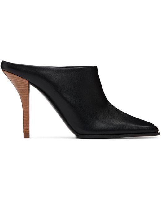 Alaïa Black Mule Heels