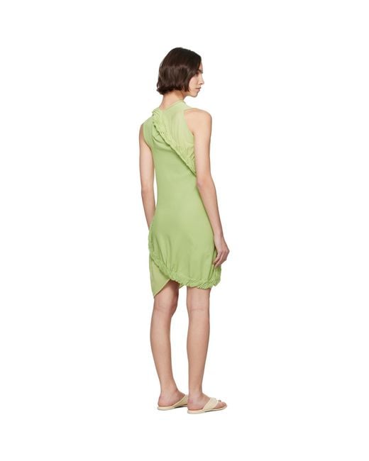 Issey Miyake Black Beanstalk Minidress