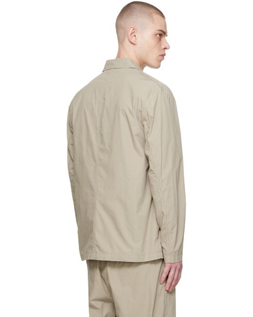 Norse Projects Natural Nilas Blazer for men
