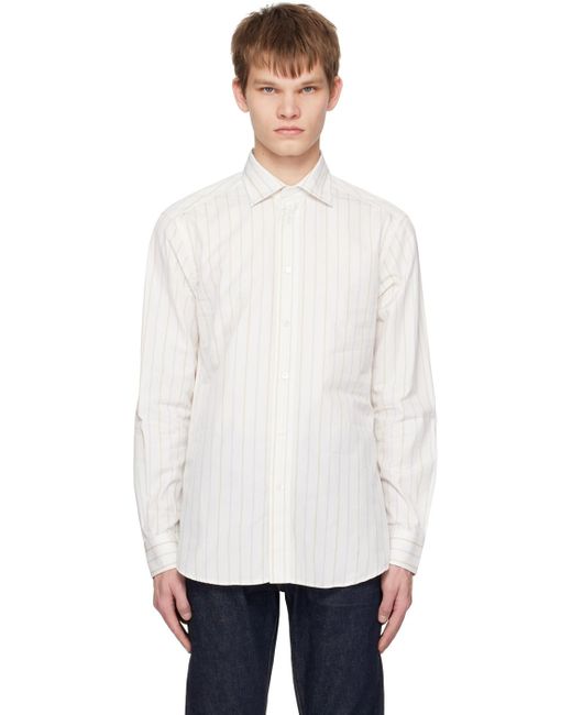 Barena Off-white Maridola Talian Shirt for men