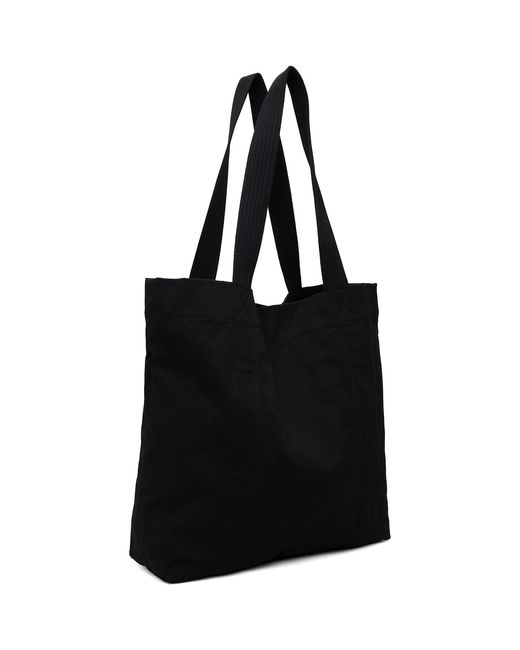 Y-3 Black Canvas Tote for men