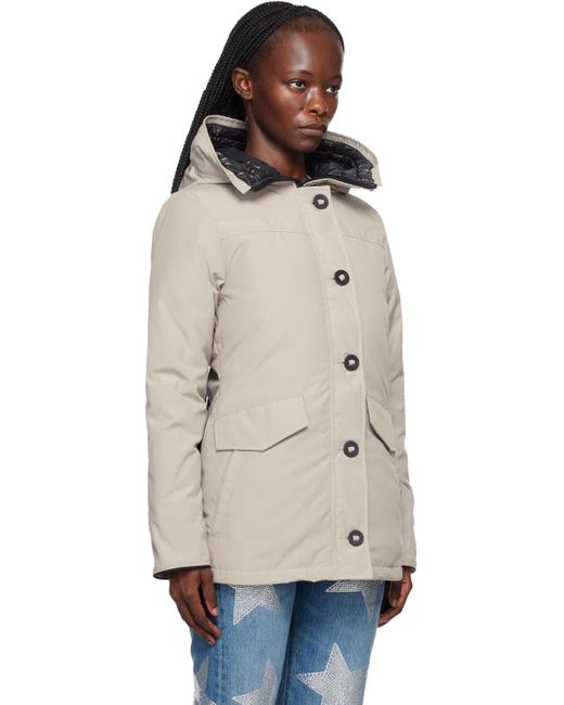 Canada Goose Natural Beige Lynnwood Down Jacket