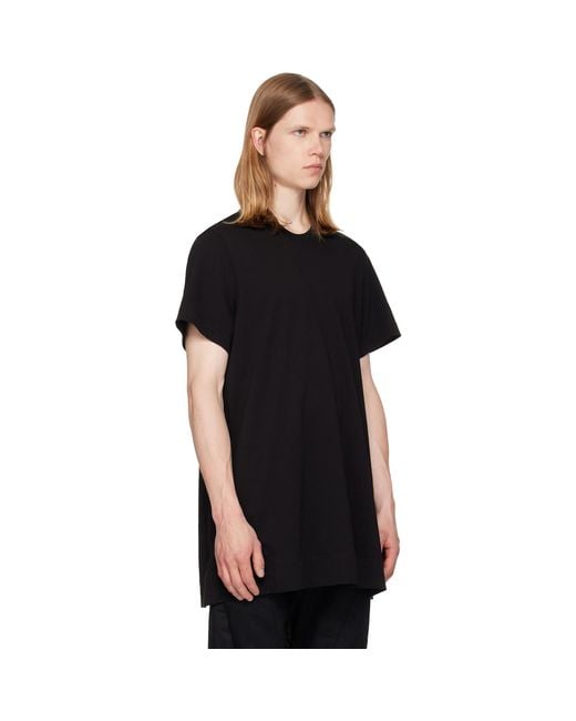 Julius Black Flare T-Shirt for men