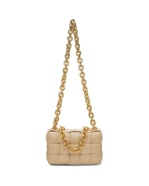 Bottega Veneta Black Padded Chain Cassette Bag