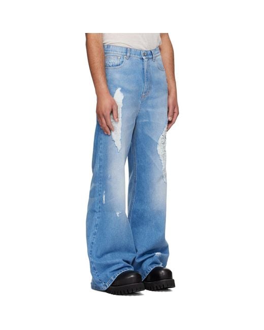 MATIERES FECALES Blue Matières Fécales Fla Jeans for men