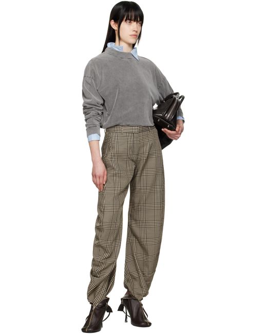Acne ブラウン Bowlina ショルダーバッグ Brown