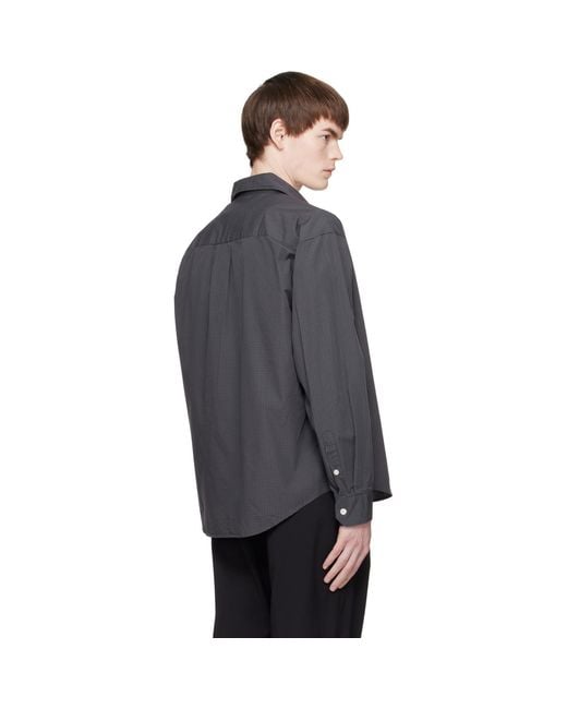mfpen Black Executive Shirt for men