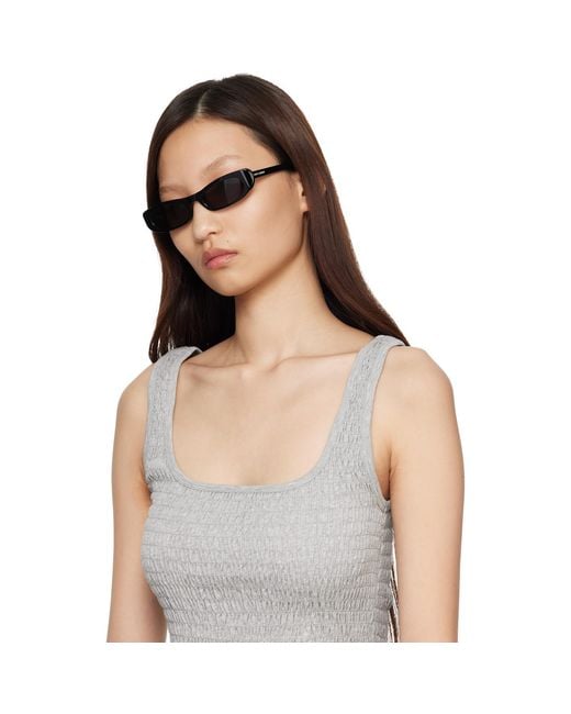 Saint Laurent Black Sl 557 Shade Sunglasses