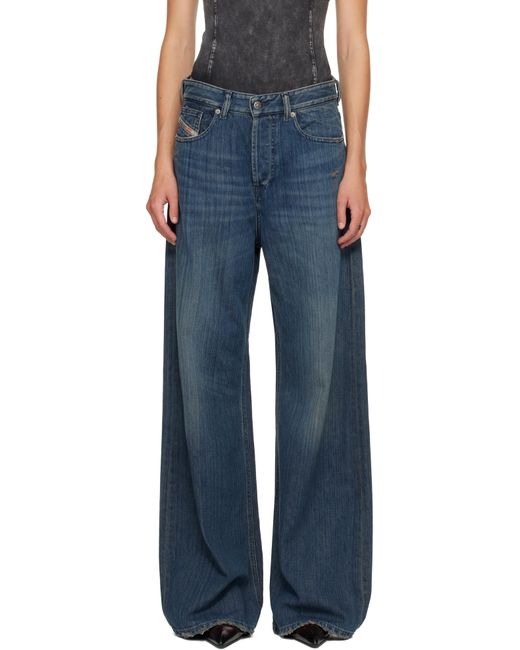 DIESEL ブルー 1996 D-Sire リラックス ジーンズ Blue