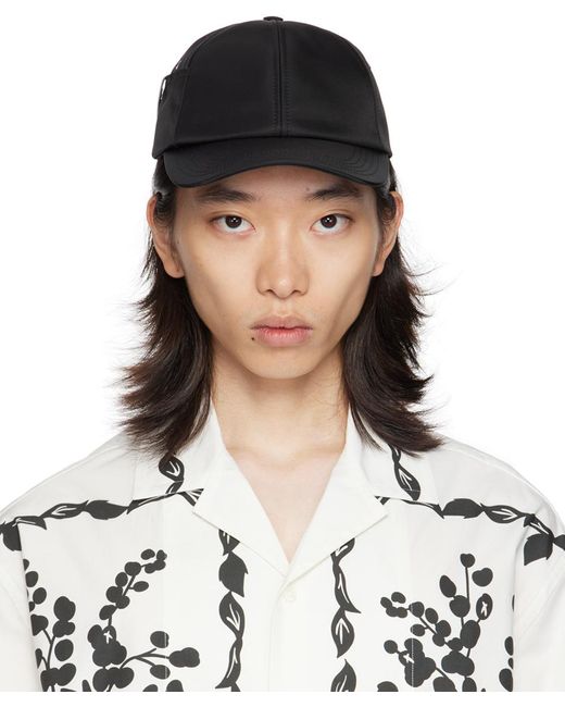Jacquemus Black Cap for men
