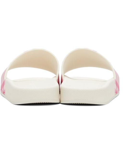 Burberry Black Off- & Check Slides