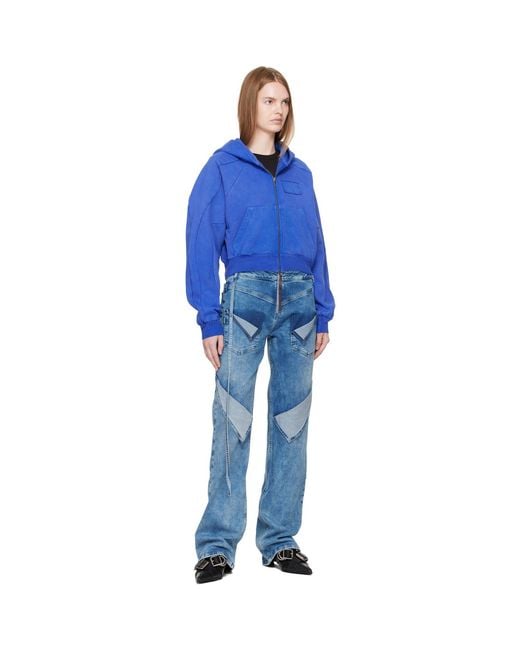 OTTOLINGER Blue Loose Fit Jeans