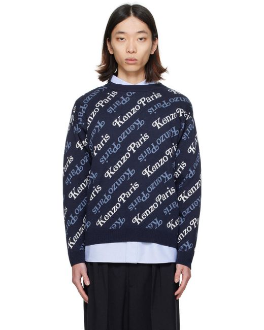 KENZO Blue Paris Verdy Edition Sweater for men