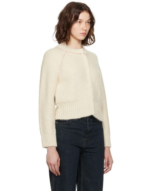 Eckhaus Latta Black Off- Fisherman's Bomber Cardigan